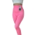 Legginsy  różowe prążek rozmiar L/XL